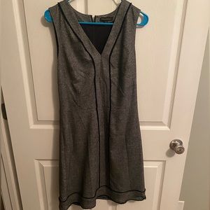 Banana Republic black tweed dress, size 8 Tall
